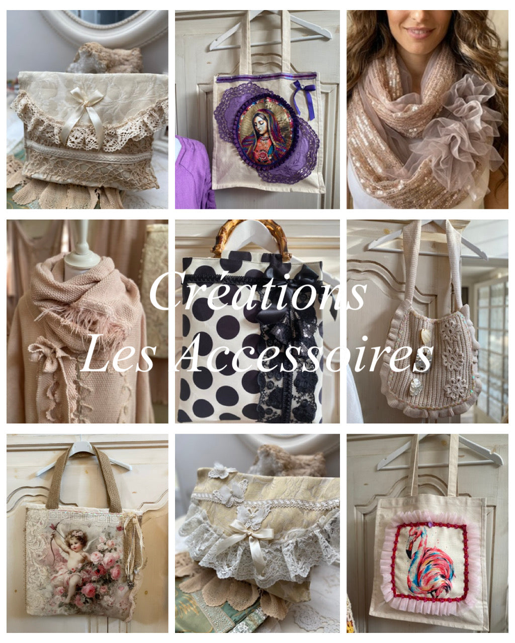 Créations Lili Patchoulie Pochettes / Snoods / Sacs / Mitaines