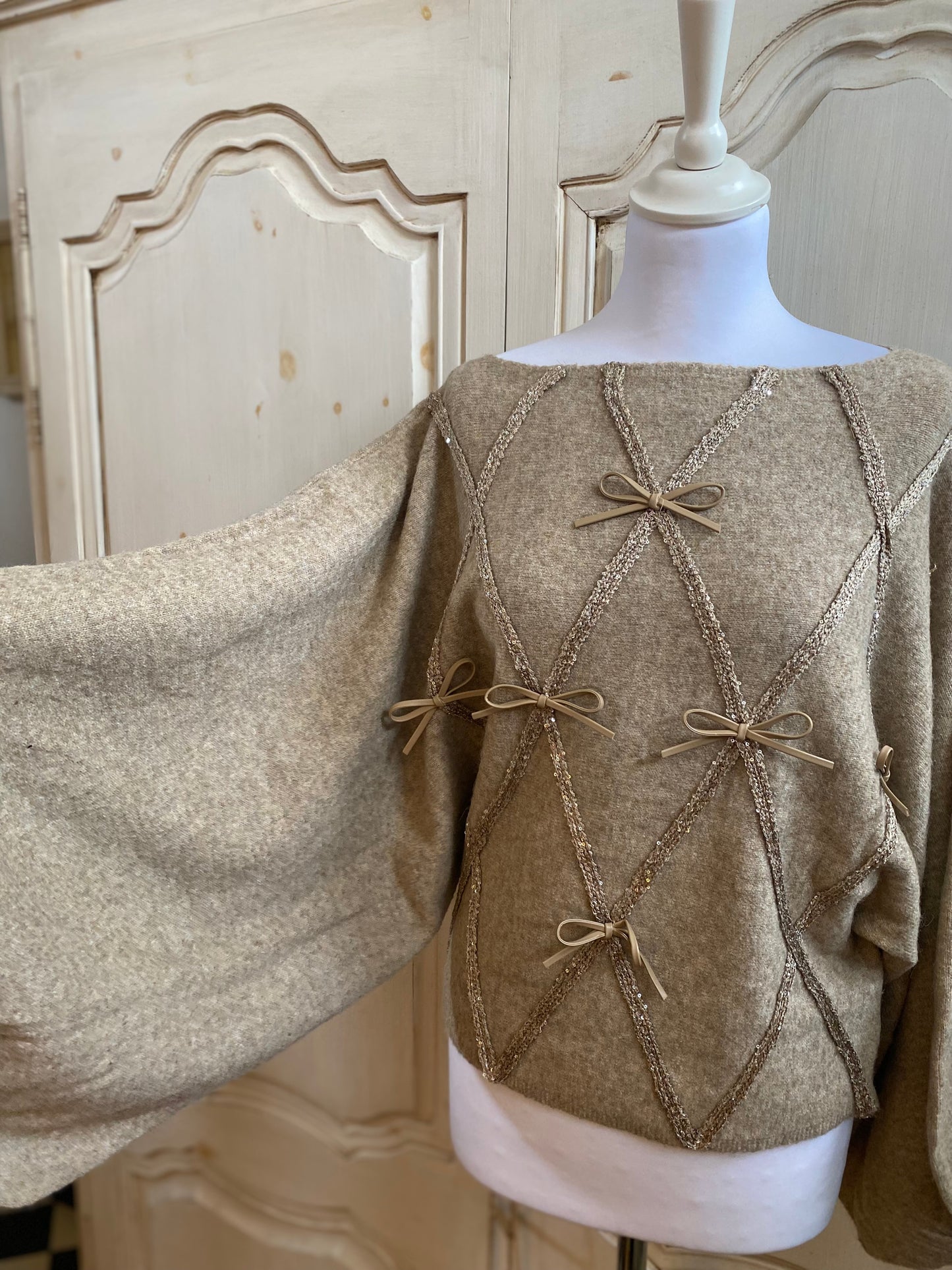 Pulls Pétille moka du 40 au 46