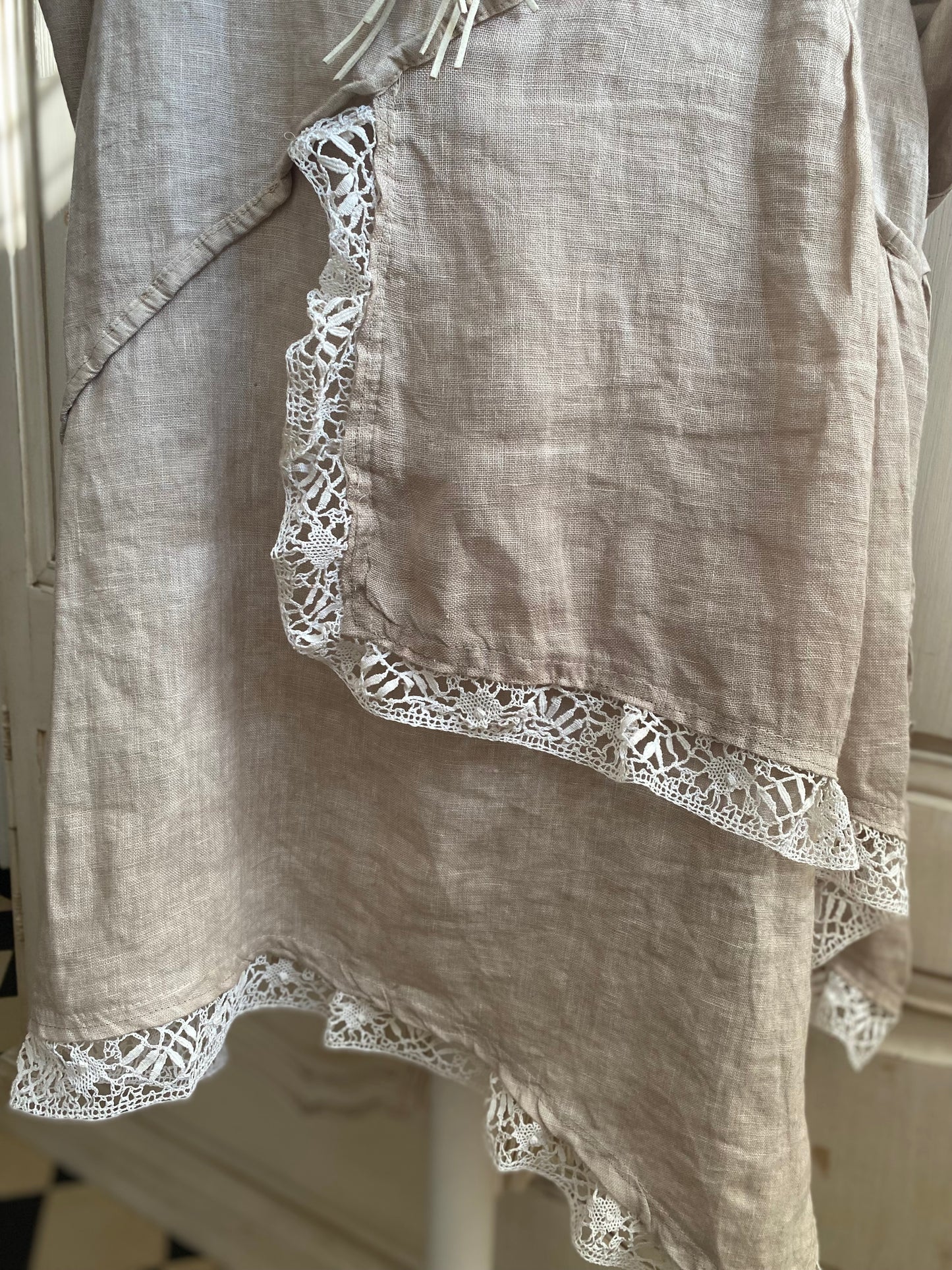 Robe Lin ficelle Carla du 40 au 46+