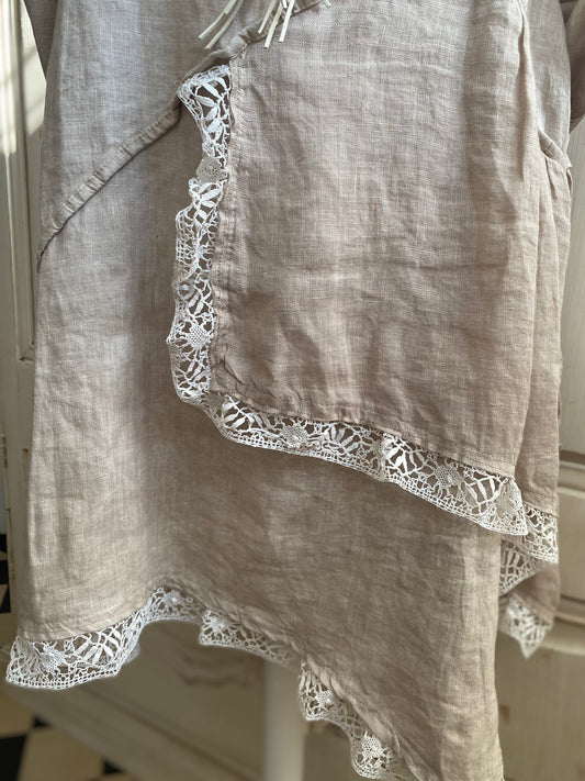 Robe Lin ficelle Carla du 40 au 46+