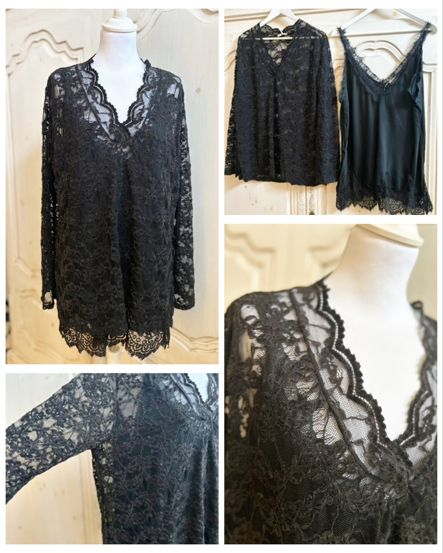 Tenue Glam Noir convient du 42 au 50