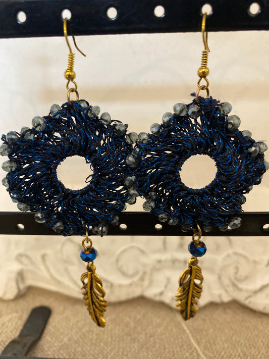 Boucle d’oreilles Marine