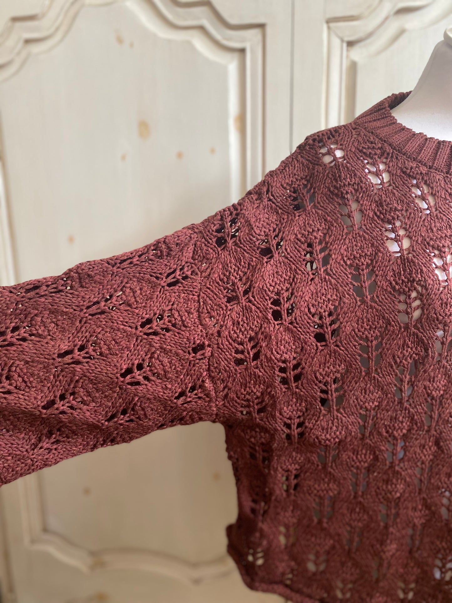 Pulls Leonie brun du 40 au 48 oversize