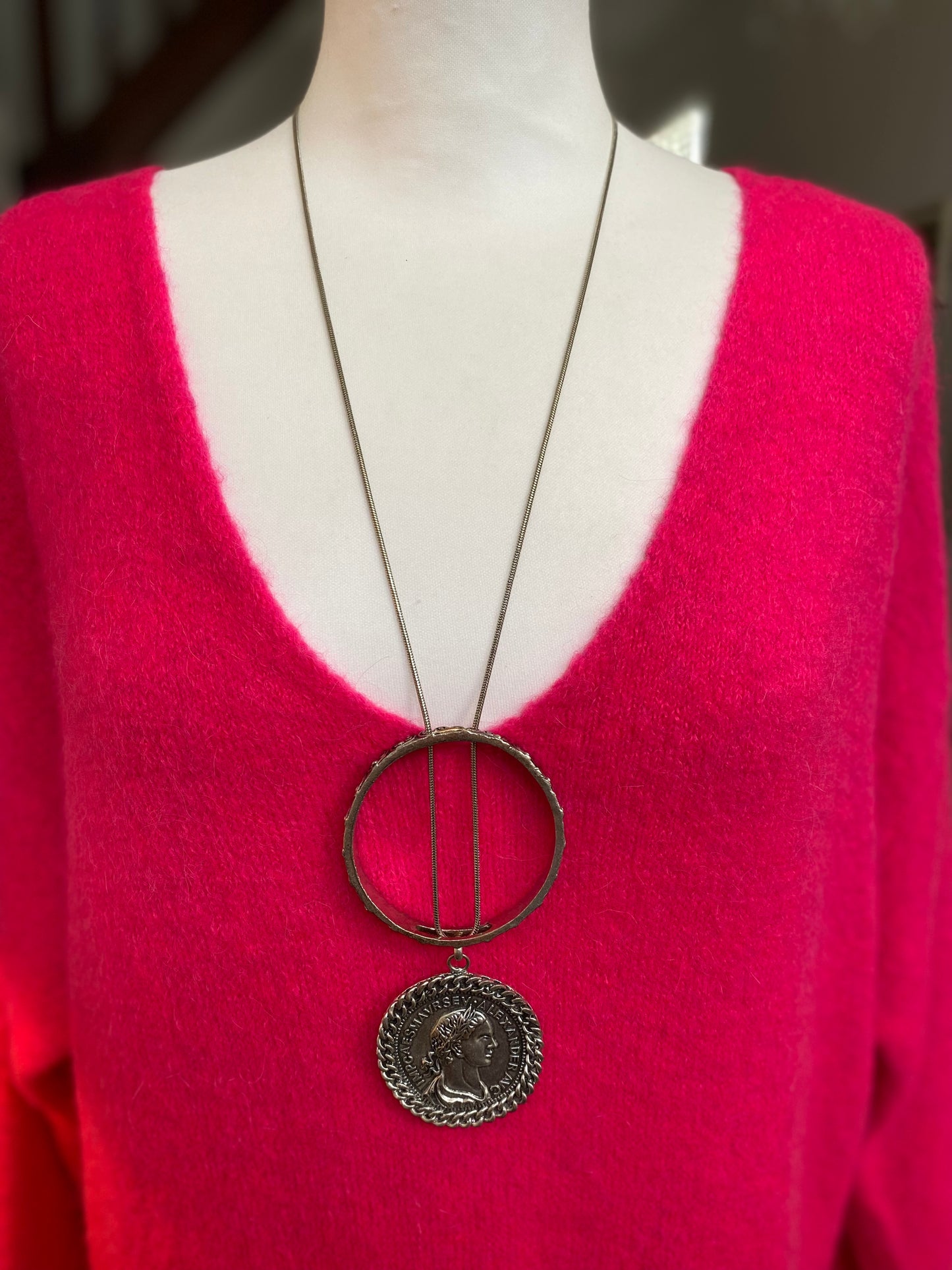 Collier pieces d’argent