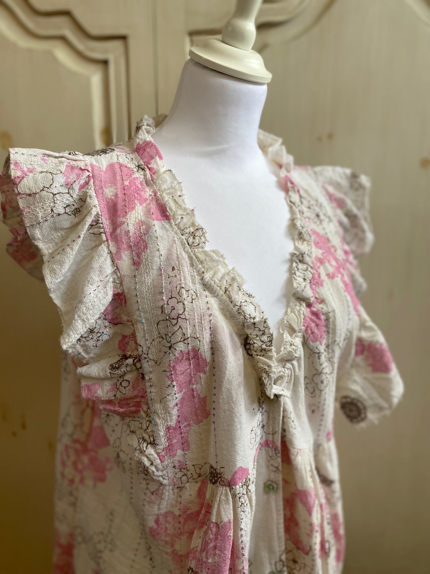 Blouse Flora convient du 38 au 46