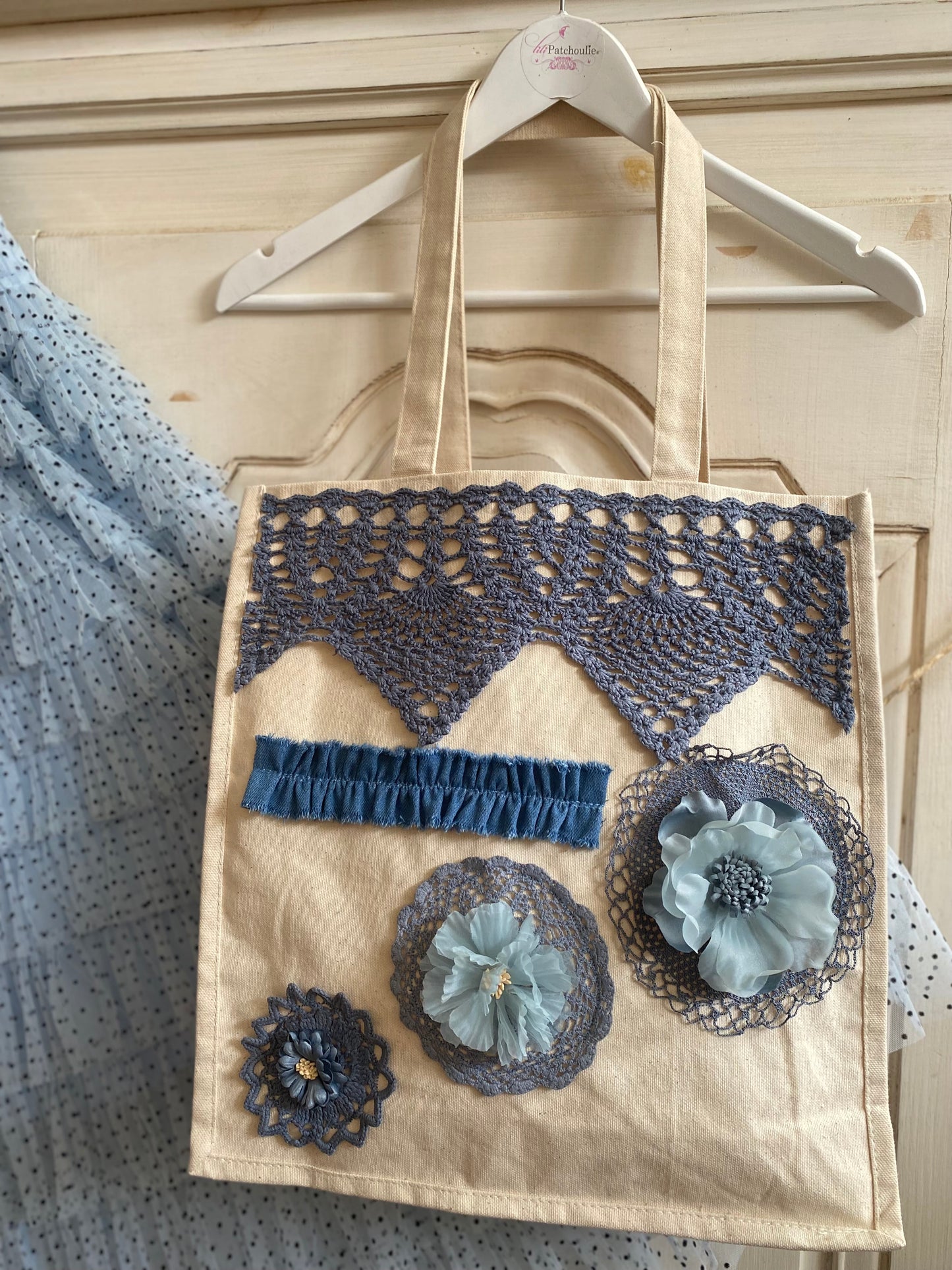 Sac Louloute bleu jeans