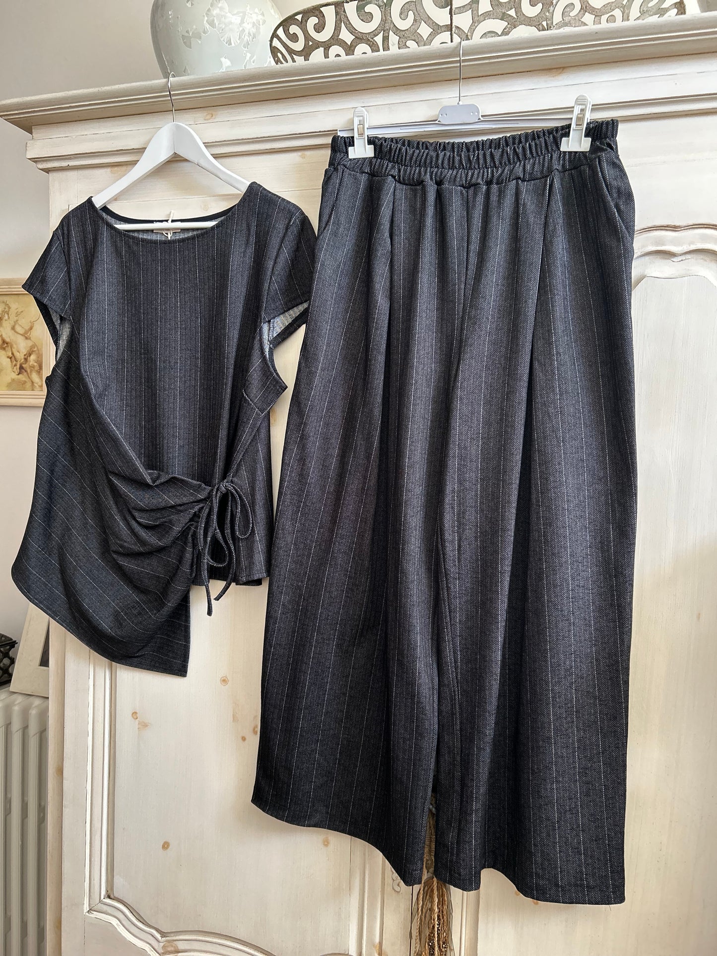Cloe Gris 2 pièces convient du 42 au 50