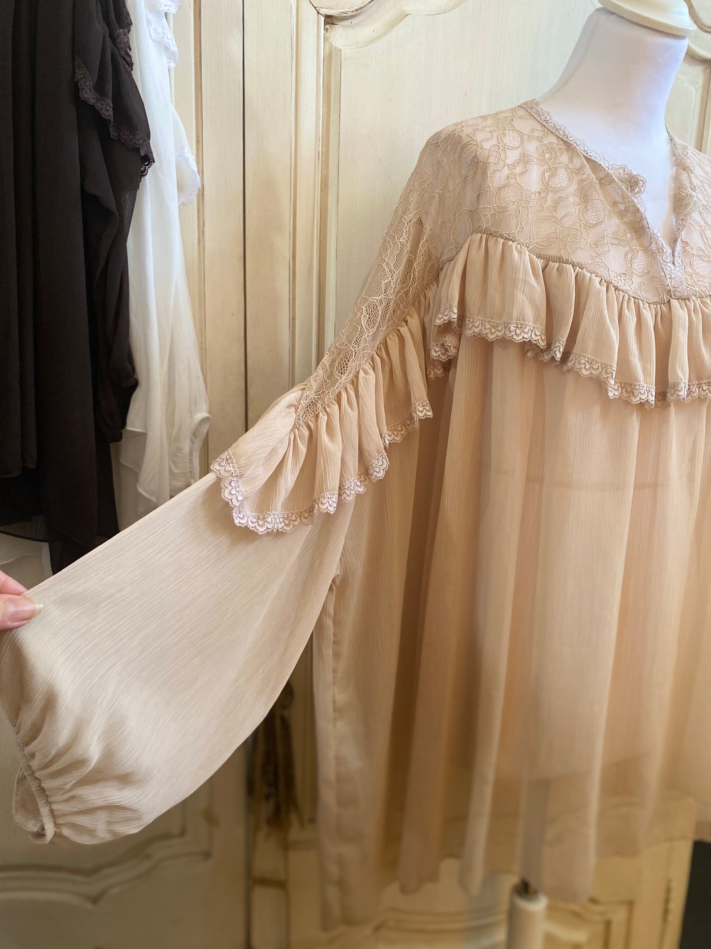 Blouse Nanouchka Camel du  42 au 52