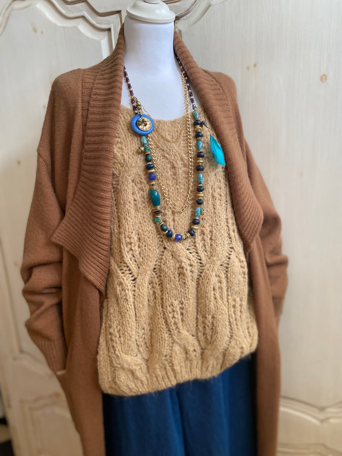 Promo -10% Tenue 4 pieces Camelia du 40 au 46+