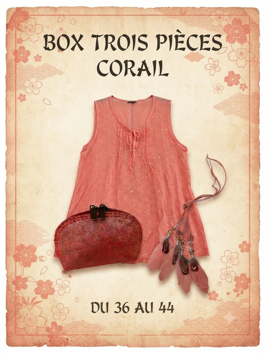 Box Corail 3 pièces du 36 au 44