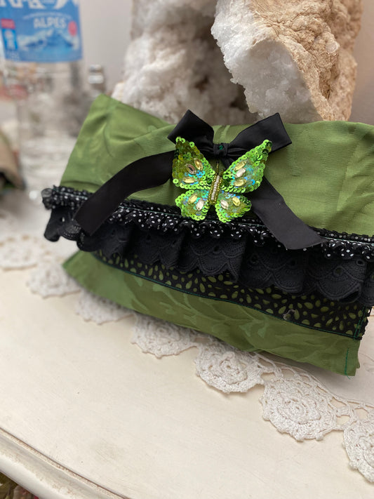 Pochette Taffetas de soie Brésil