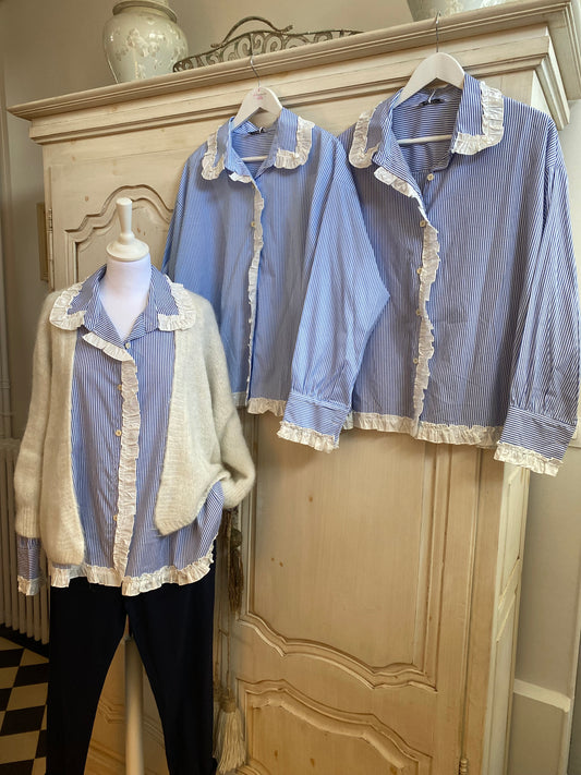 Blouse Chloe B.Foncé convient du 42 au 52