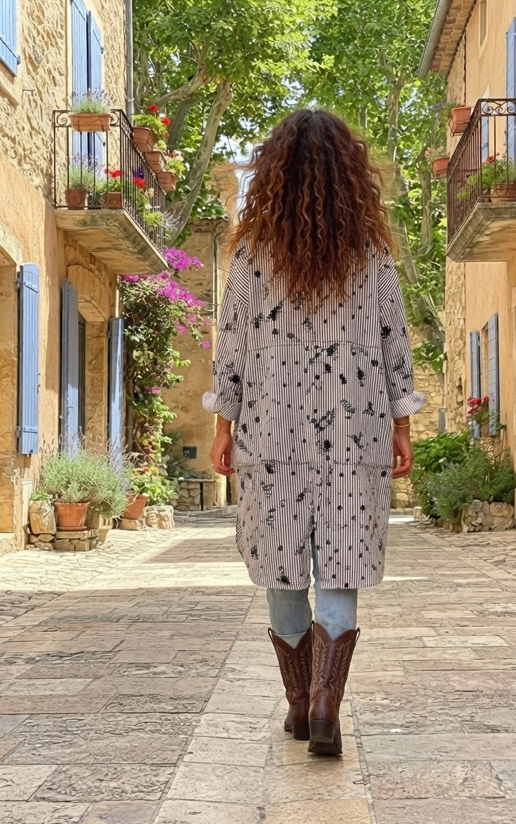 Chemise longue convient du 42 au 48