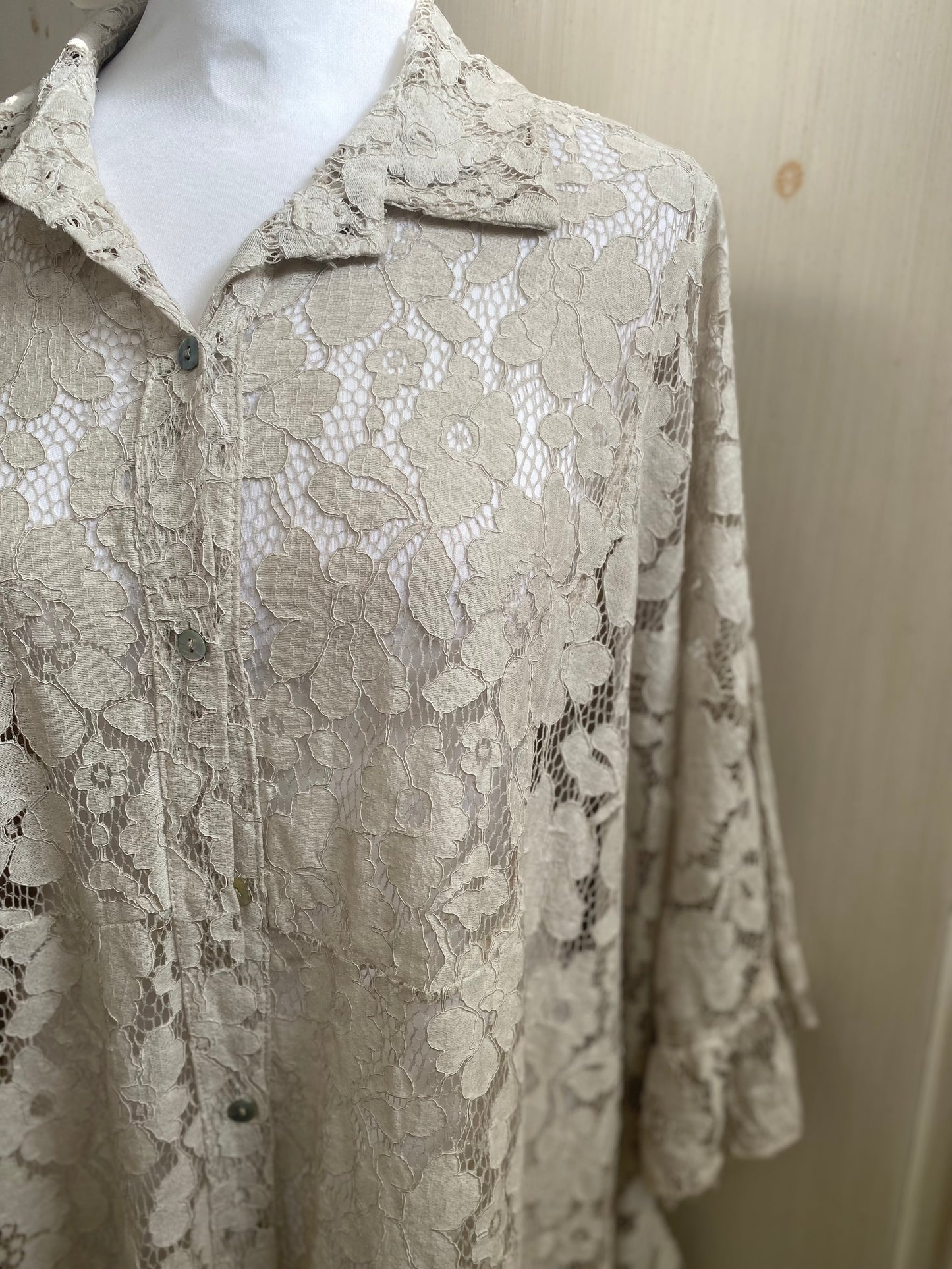Chemise Taupe Elia du 40 au 50