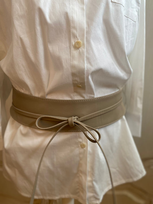 Ceinture Kimono Taupe convient du 38 au 52
