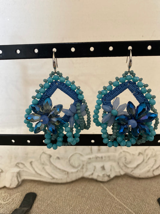 Boucle bleu mat