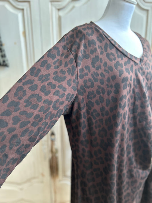 Robe Léopard Choco convient du 40 au 48