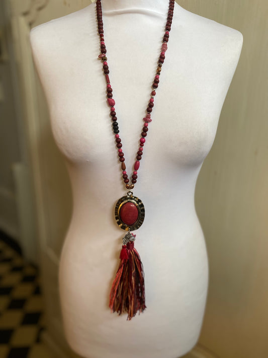 Collier Odessa Fuchsia