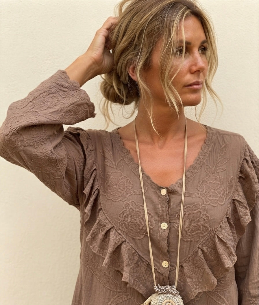 🌟 -25% Blouse Alison convient du 38 au 46