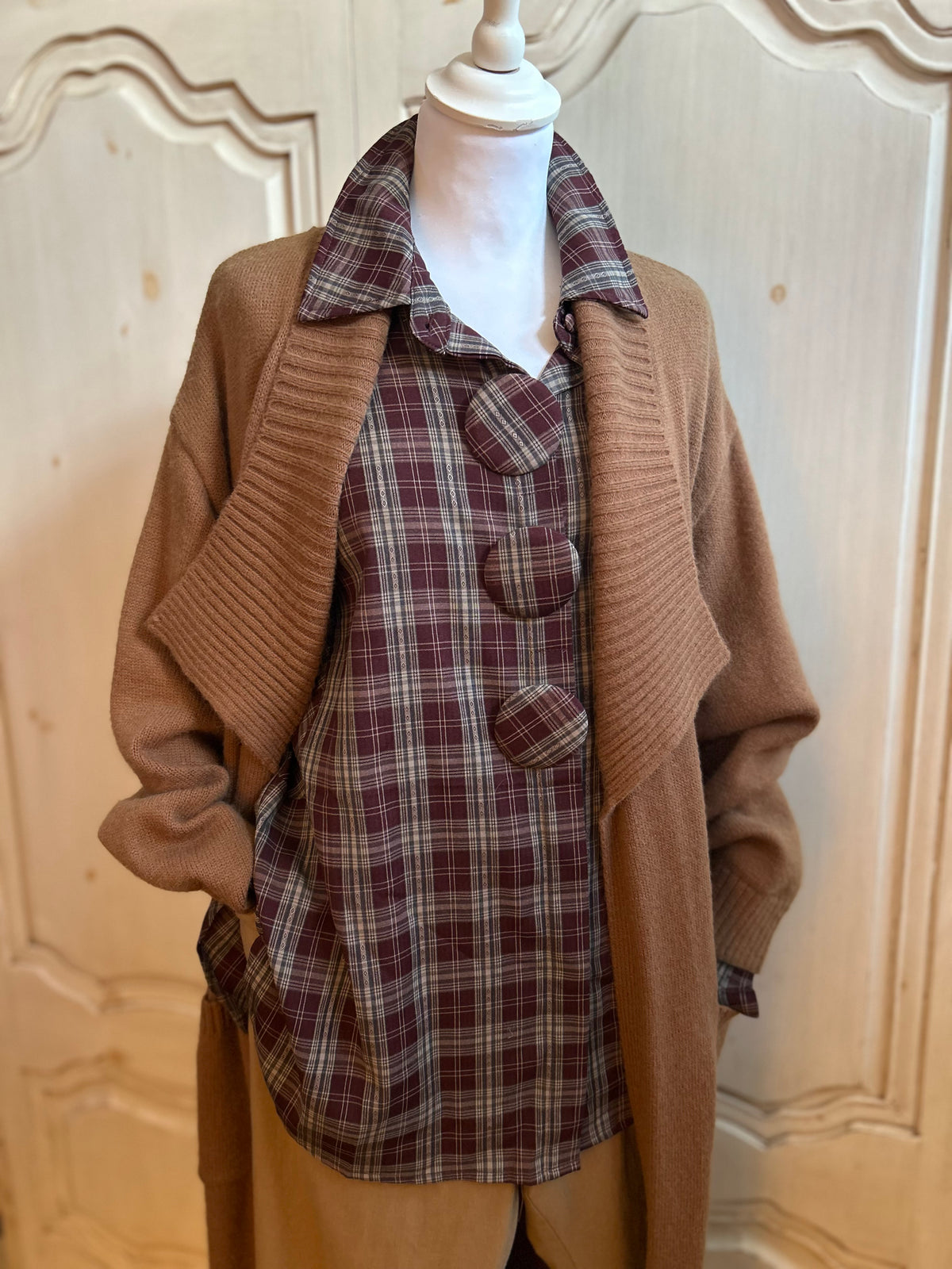 Tenue Lozanne 3 pièces Camel du 42 au 46+