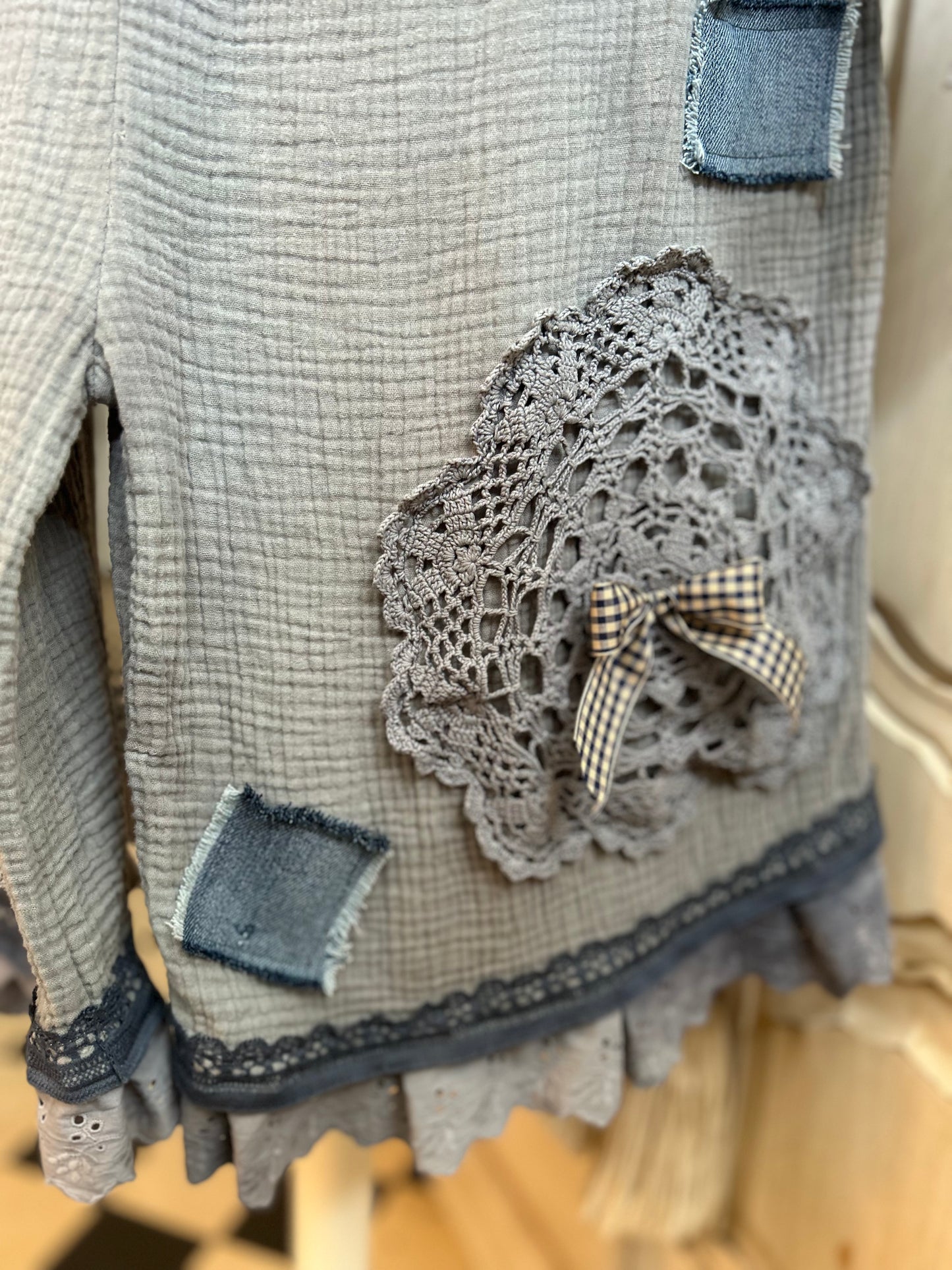Short Lili bleu convient du 42 au 48