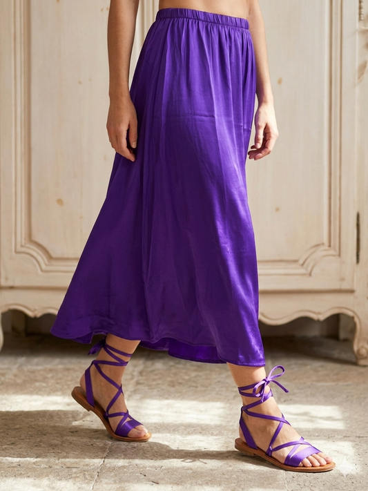 Jupe violet du 38 au 46