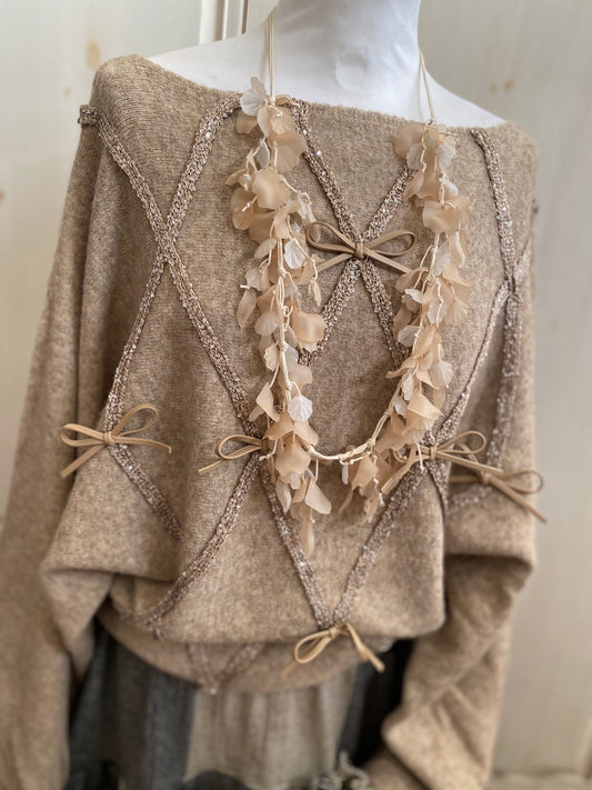 Pulls Pétille moka du 40 au 46