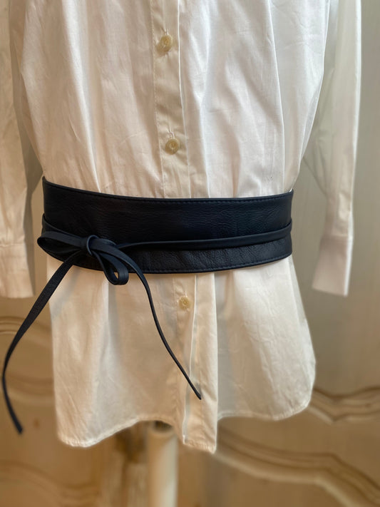 Ceinture Kimono Marine convient du 38 au 52