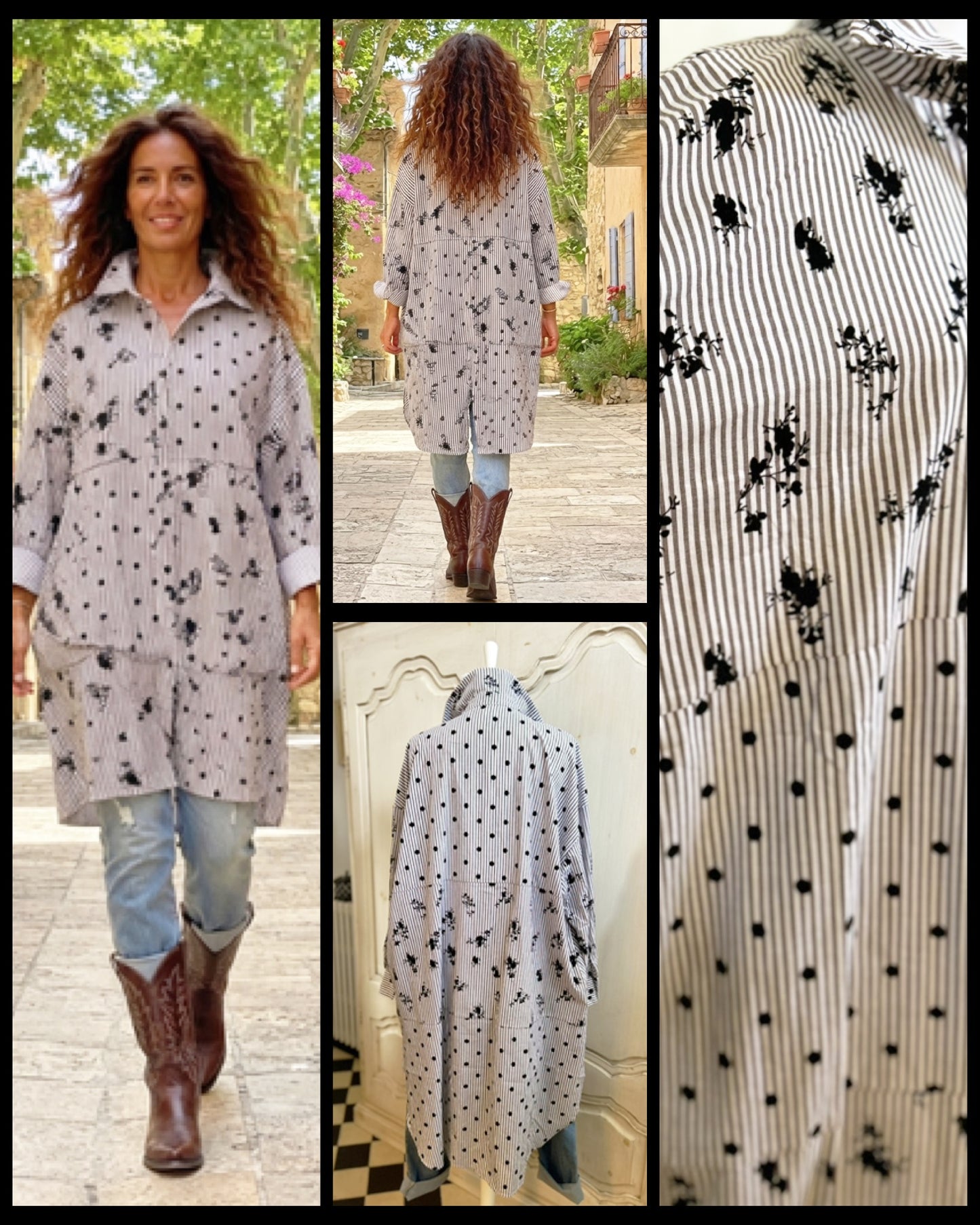 Chemise longue convient du 42 au 48