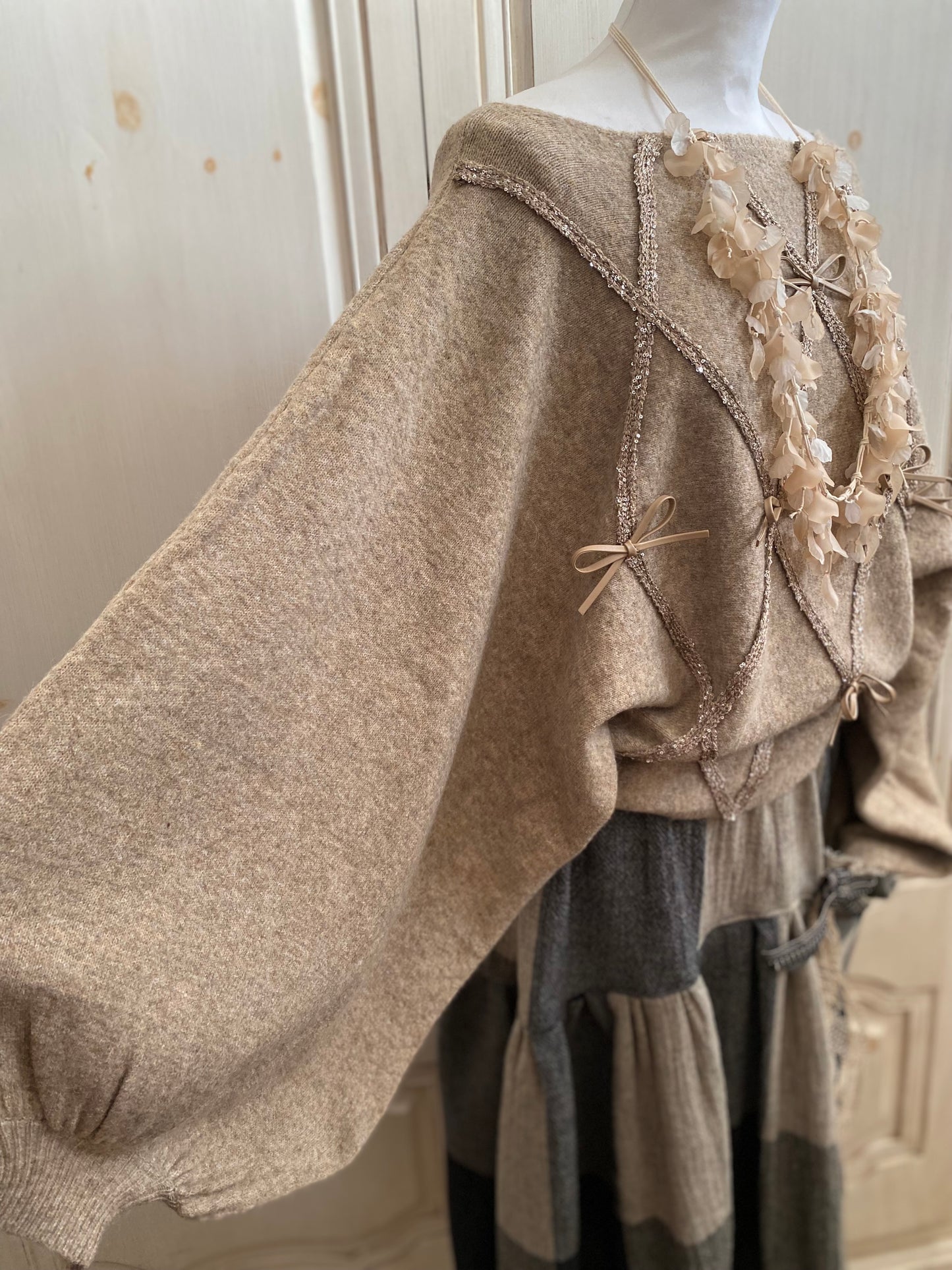 Pulls Pétille moka du 40 au 46