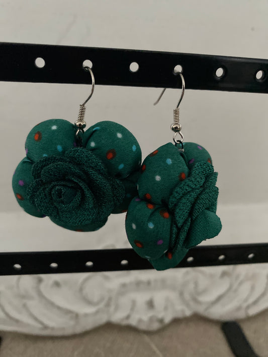Boucles vert brésile