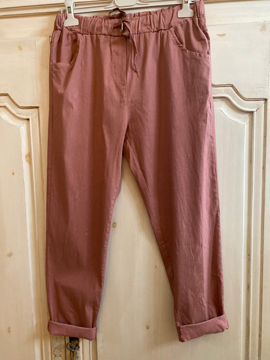 Pantalon bois de rose  du 42 au 48