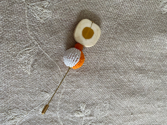 Broche pic à chapeau sucre d’orge
