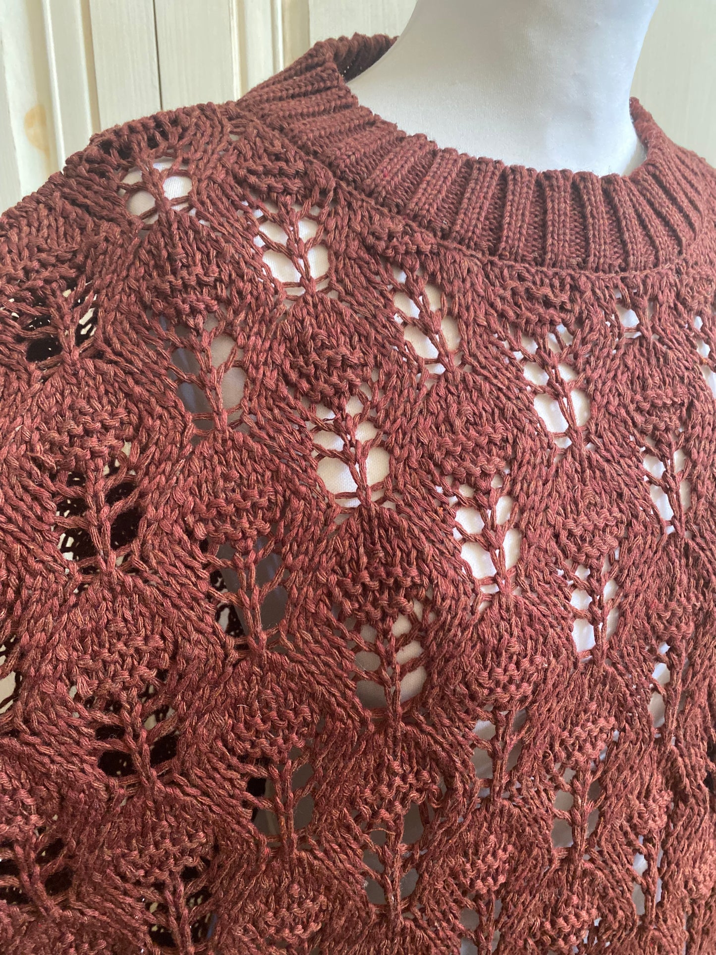 Pulls Leonie brun du 40 au 48 oversize