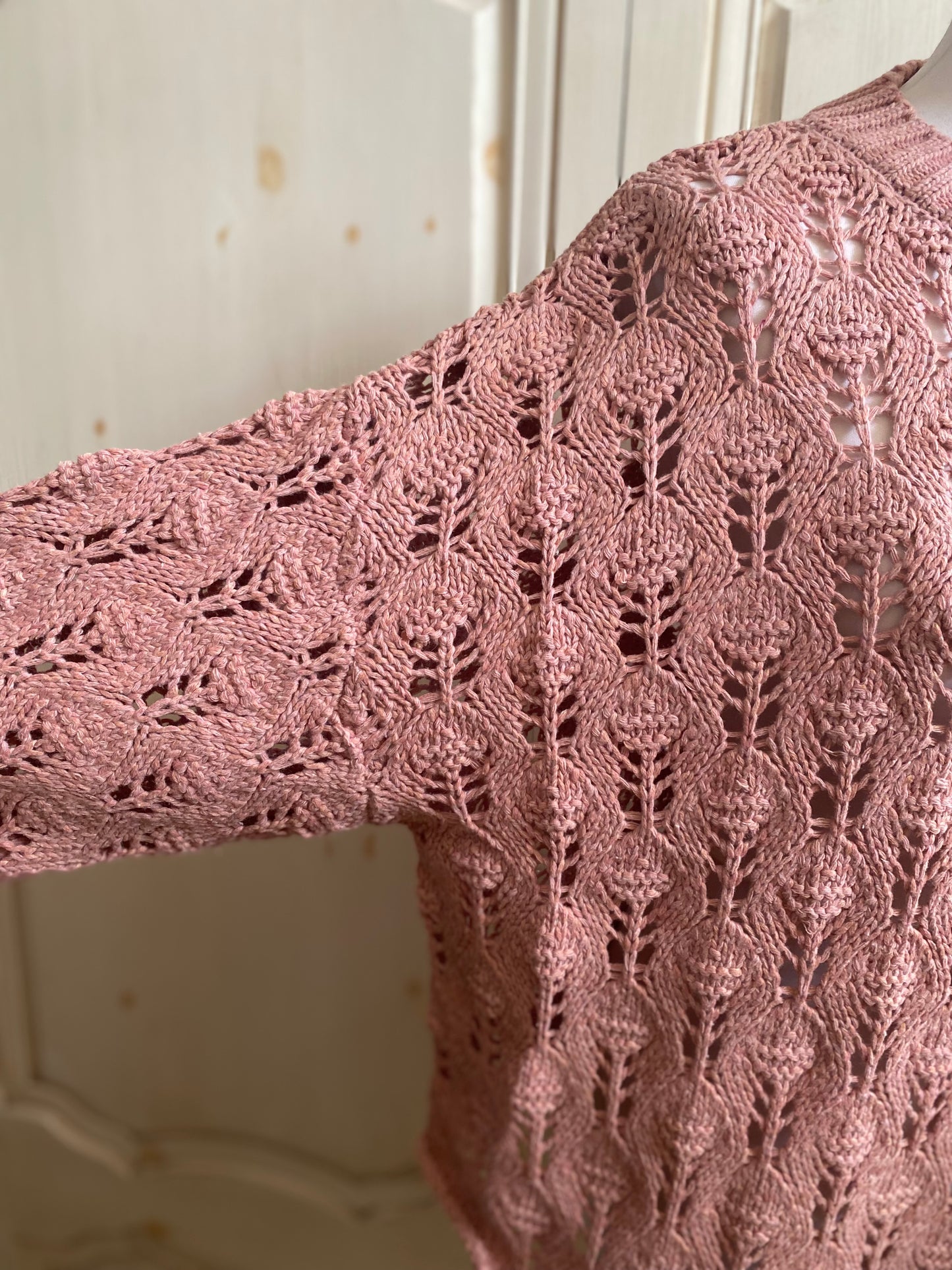 Pulls Leonie rose du 40 au 48 oversize