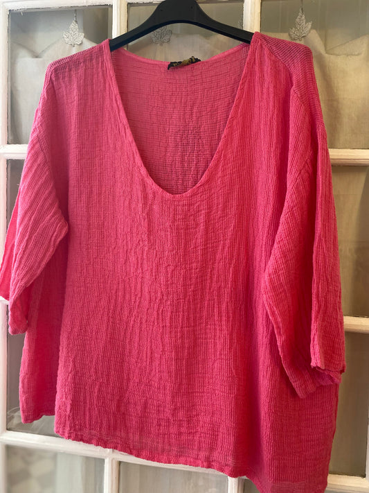 Tunique Fuchsia du 40 au 48