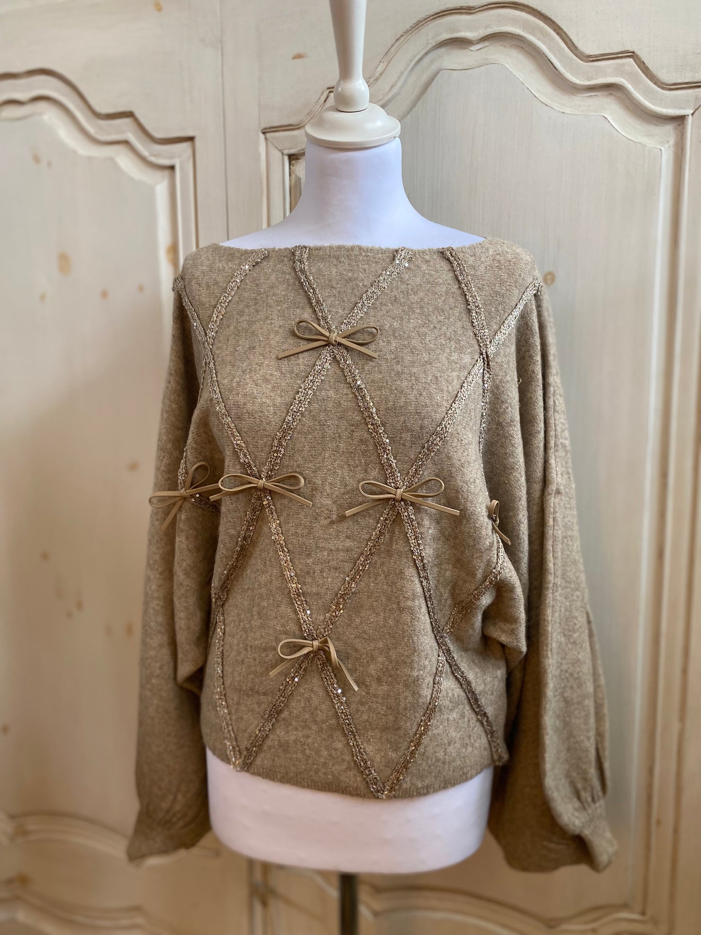 Pulls Pétille moka du 40 au 46