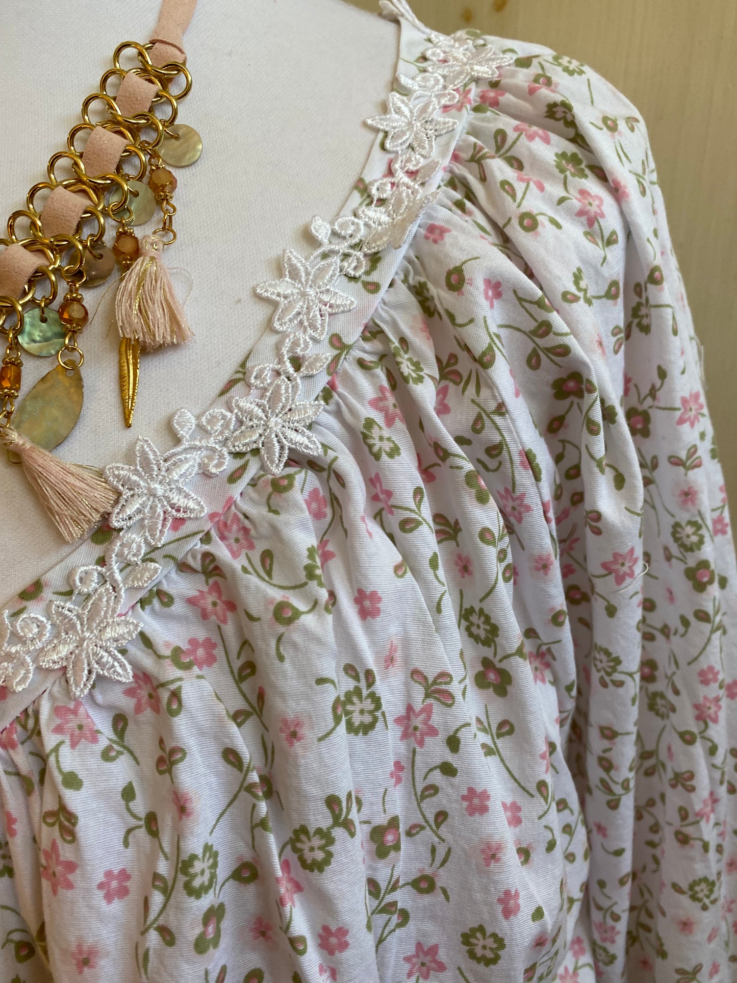 Blouse Liberty blanche du 40 au 50 oversize