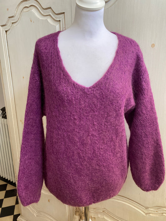 Pull Elise prune du 38 au 46