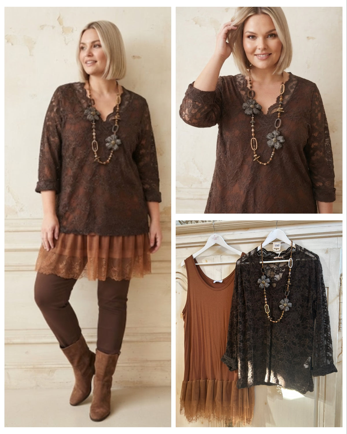 Tenue Choco 2 pièces du 42 au 48/50