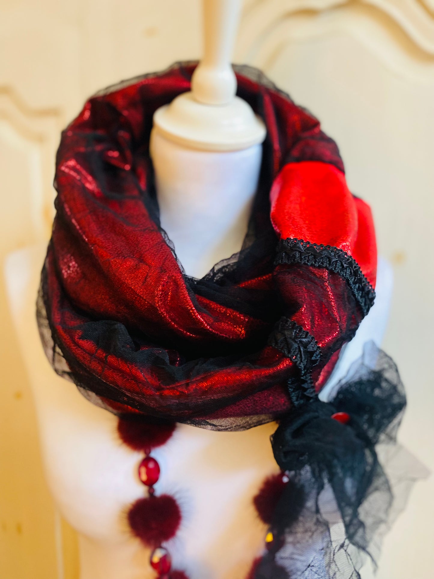 Promo Rouge et noir 3 pièces oversize du 42 au 48