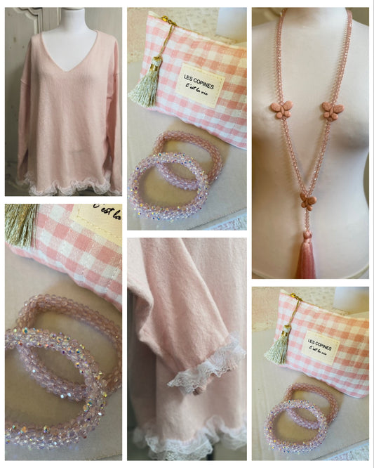 Promo Box Rose 5 pièces oversize