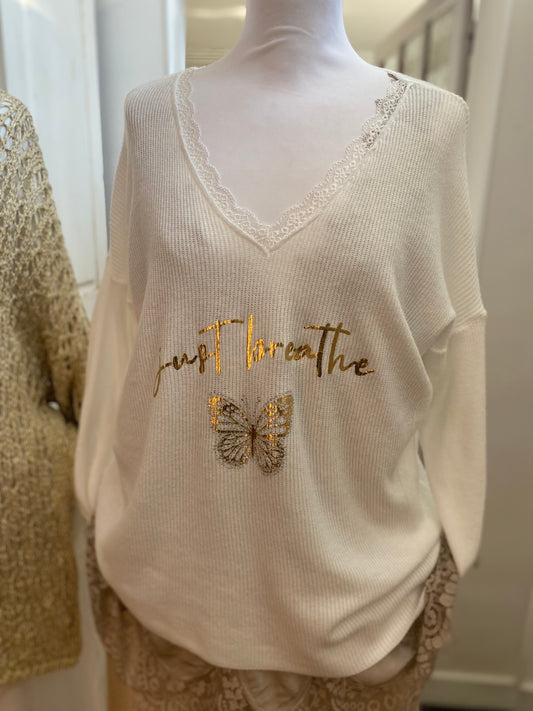 Pull Papillon convient du 38 au 48