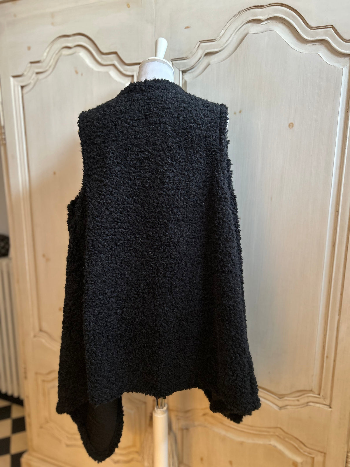 Gilet Edith noir du 40 au 48