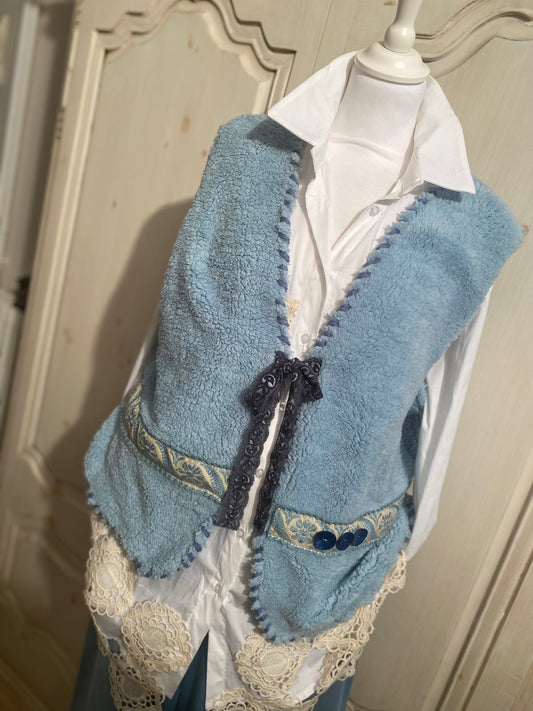Gilet Bleu convient du 40 au 46