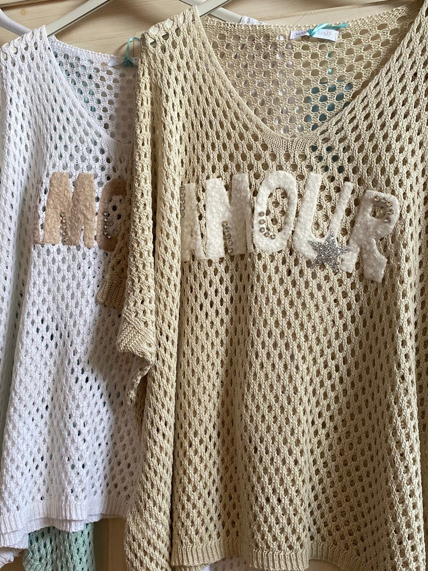 T-shirt Amour ficelle du 40 au 48/50
