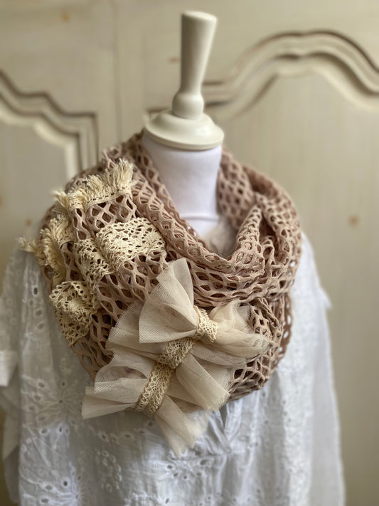 Snood ficelle