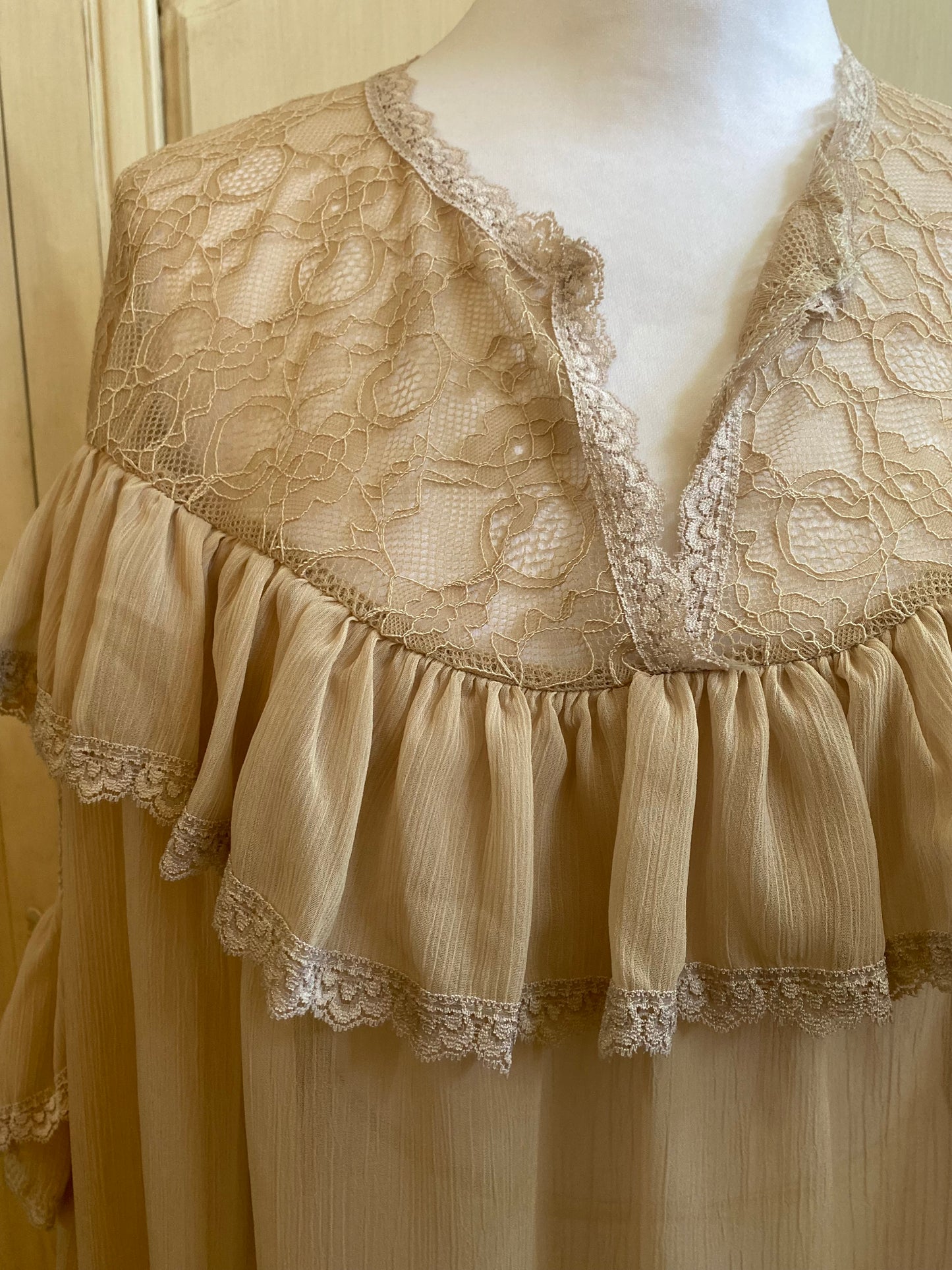 Blouse Nanouchka Camel du  42 au 52