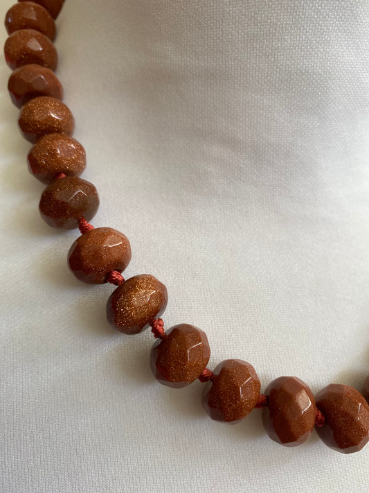 Collier pierre de Soleil