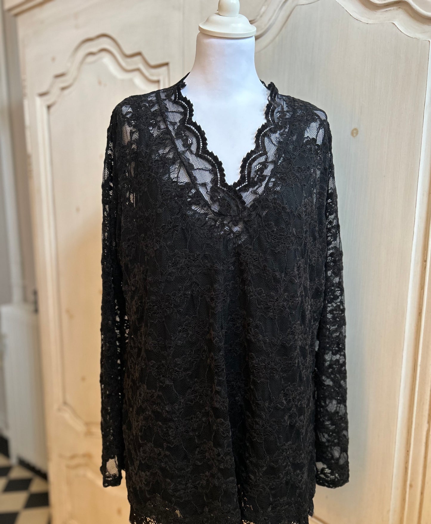Tunique Glam Marine convient du 42 au 50